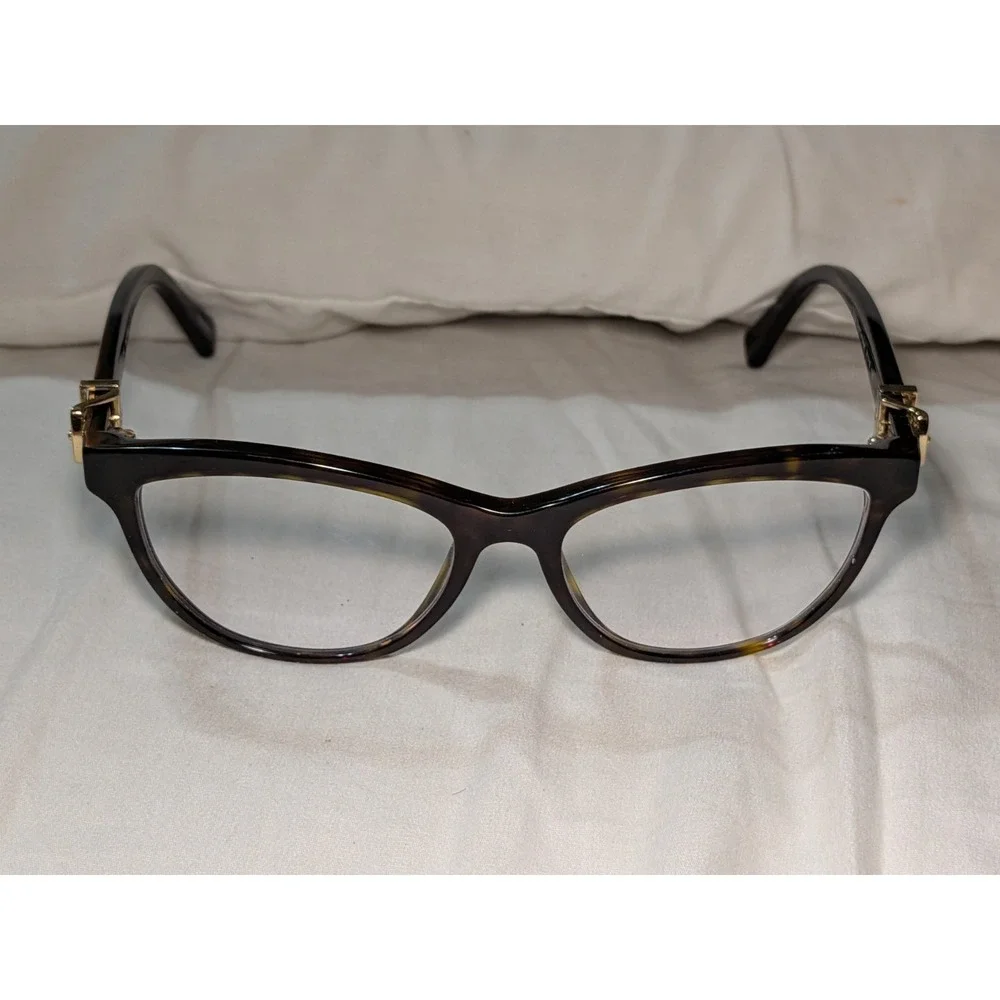 🕶️Frame only! COACH‎ HC 6087 5120 Eyeglasses Gold / Dark Tortoise 51-16-135